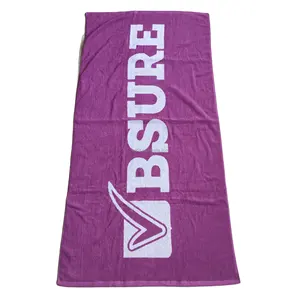 Serviette de plage surdimensionnée en coton bio 100% coton logo personnalisé épais coton turc premium personnalisé serviette de plage serviette de plage