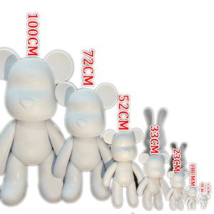 Figura de Oso Violento Zige Worldwide de 1M, Figura de Oso Blanco DIY, Muñeco de Decoración para el Hogar, Modelo de Acción, Juguete de Regalo, Oso Violento Gloomy Fluid Bear - Product Image 1