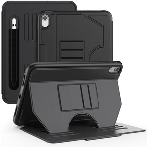 เคสห<span class=keywords><strong>น</strong></span>ังธุรกิจกั<span class=keywords><strong>น</strong></span>รอยขีดข่วนสำหรับ <span class=keywords><strong>iPad</strong></span> 10.2 รุ่นที่ 7 8 <span class=keywords><strong>9</strong></span> พร้อมช่องใส่ปากกาและช่องใส่บัตร - Product Image 1