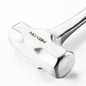 Martello da Carraio in Acciaio ad Alto Tenore di Carbonio Forgiato su Misura con Manico Monoblocco e Impugnatura Morbida - Product Image 4