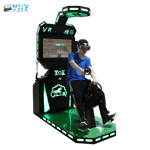 Hot Selling 9D Vr Game Machine Horse Simulator Racing Virtual Reality Riding Shooting Simulator Vr Horse
