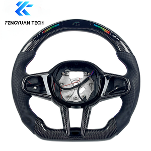 Volante Sportivo in Fibra di Carbonio con LED per <span class=keywords><strong>BMW</strong></span> G20 G30 <span class=keywords><strong>G21</strong></span> G80 G16 G32 G82 G87 G90 G01 G60 G22 G05 G26 330i 530e M3 M4 M5 X5 - Product Image 5