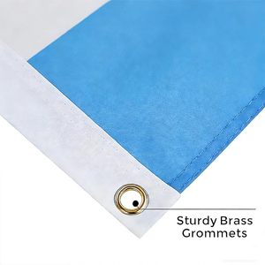 <span class=keywords><strong>Bandera</strong></span> <span class=keywords><strong>de</strong></span> <span class=keywords><strong>Argentina</strong></span> 3x5 pies - Banderas ligeras <span class=keywords><strong>de</strong></span> poliéster con 2 ojales <span class=keywords><strong>de</strong></span> latón para decoraciones <span class=keywords><strong>de</strong></span> fiestas canadienses - Product Image 4