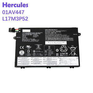 Pin Máy Tính Xách Tay L17M3P52 L17C3P51 L17M3P51 L17L3P51 01AV446 01AV447 01AV448 SB10K97608 Cho Lenovo <span class=keywords><strong>ThinkPad</strong></span> E590 E490 E485 L580 - Product Image 1