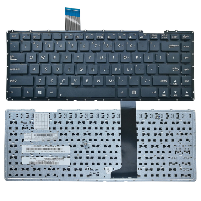 Replacement Laptop Keyboard for ASUS X401 X401A X401U X401EI X401EB X401E1 Black Notebook Keyboards