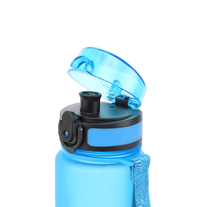 Botella de agua deportiva de plástico con indicador de tiempo, botellas de agua de tritán motivacionales, venta al por mayor - Product Image 4