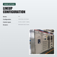 Armoire de commutation métallique 40,5 kV KYN61-40,5 1250A, gamme complète de panneaux d'alimentation entrants et sortants, pour intérieur