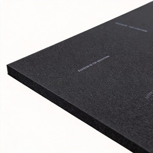 Panneau d'isolation thermique et acoustique en mousse de caoutchouc noir de haute qualité, classe B1, épaisseur 10-40 mm - Product Image 4