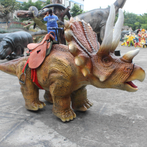 <span class=keywords><strong>Dino</strong></span> electrónico animado que camina alrededor del robot que funciona con monedas Kiddy <span class=keywords><strong>Riders</strong></span> Dinosaurio animatrónico eléctrico Paseo a pie - Product Image 2