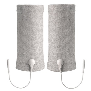 Prenda conductora de fibra Electrodo TENS Terapia física Manga de muñeca para artritis Trazo Reutilizable Cómodo Masaje eléctrico - Product Image 2