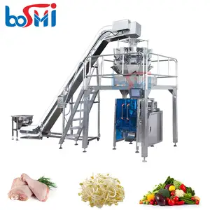 Rindfleischwürfel Fleisch Rindfleischbeutel Kissenbeutel Packmaschine Konjac Trockentofu Vegetarisches Fleisch Packmaschine