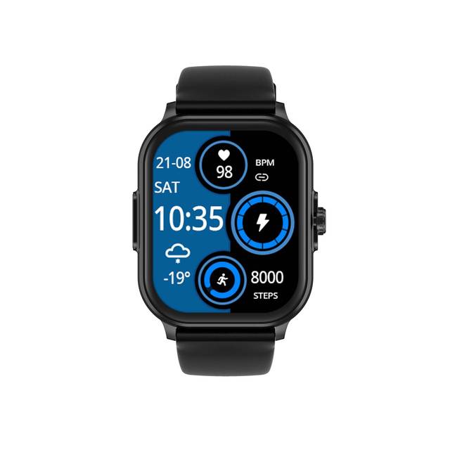 E02 2.0 Inch Smart Watch Men Women Waterproof Heart Rate Blood Pressure Monitoring Men's Smartwatch for IOS and Android