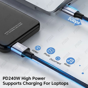 <span class=keywords><strong>C</strong></span>âble de charge rapide PD 240W <span class=keywords><strong>USB</strong></span> <span class=keywords><strong>C</strong></span> vers Type <span class=keywords><strong>C</strong></span> pour <span class=keywords><strong>iPhone</strong></span> 15 14 13 <span class=keywords><strong>12</strong></span> Pro Max Xiaomi Samsung Huawei - Product Image 3