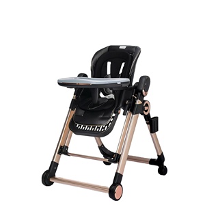 Silla Eléctrica Multifuncional de Alta Gama para Bebés con Función de Sentarse, Acostarse y Moverse, Altura del Asiento y Reposapiés Ajustables en un Marco Plegable - Product Image 1