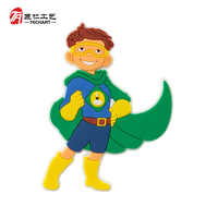 Épingles à revers personnalisées en PVC de dessin animé, logo moulé en 3D, PVC souple pour cadeau d'enfant