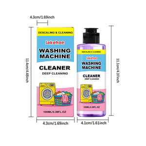 Nettoyant pour lave-linge 100 ml, désodorise et élimine les taches du tambour intérieur de la <span class=keywords><strong>machine</strong></span> <span class=keywords><strong>à</strong></span> <span class=keywords><strong>laver</strong></span>, nettoyage en profondeur pour lave-linge. - Product Image 6