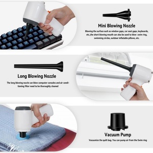 Custom Logo Handheld Vacuum Multifunctional <b>Car</b> Cleaner 3in1 Vacuuming Blowing Dust <b>Inflation</b> Portable Cordless Vacuum - Product Image 5