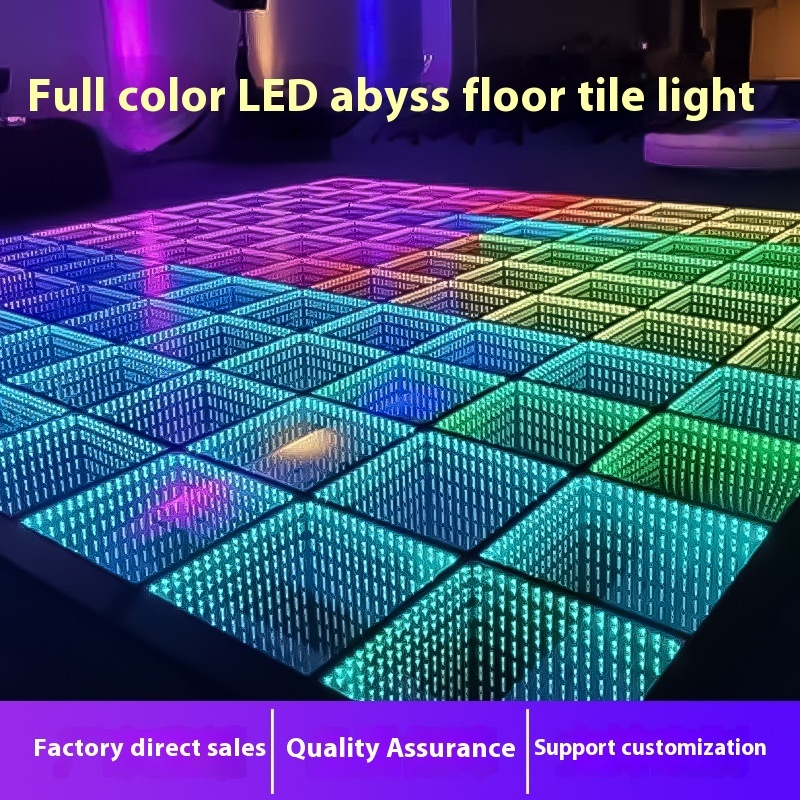LED UV Floor Tile Light IP65 Waterproof RGB DMX512 Control for Theme Park Stage Background Wall