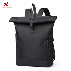 RTS Bulk Mixed Order Large Capacity Unisex Roll Top Daypack Waterproof <b>Laptop</b> <b>Backpack</b> Durable Polyester Lining Simple - Product Image 2