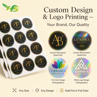 Autocollant holographique personnalisé de haute qualité avec logo, impression de feuilles d'autocollants découpés, autocollant vinyle auto-adhésif imperméable