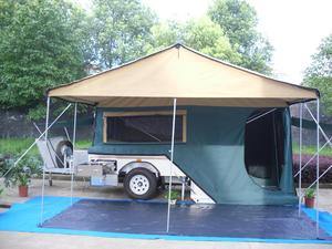 Design classique populaire luxe belle décoration hors route camping-car remorque - Product Image 2