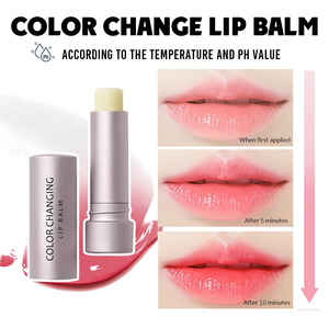 OEM Twist Up Vegan cosmétiques teinté<span class=keywords><strong>s</strong></span> lèvres repulpant <span class=keywords><strong>baume</strong></span> sans marque hydratant <span class=keywords><strong>PH</strong></span> niveau changement de couleur <span class=keywords><strong>baume</strong></span> à lèvres en gros - Product Image 2
