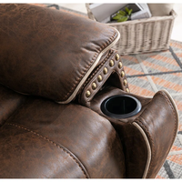 Geeksofa Fauteuil inclinable super doux et surdimensionné à double moteur avec assistance chauffante et massante avec appui-tête pour les personnes âgées
