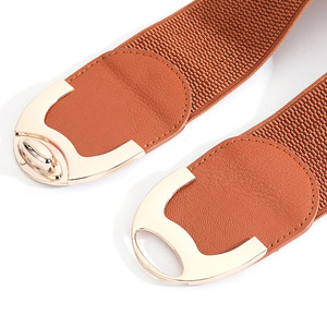 Atacado Preço Agradável Espartilho Mulher Cinto PU Com Ouro <span class=keywords><strong>Rotating</strong></span> Lock Buckle - Product Image 5