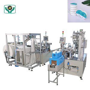 Machine automatique de fabrication et d'emballage sous film rétractable de serviettes compressées à grande vitesse avec contrôle PLC, 30-35 pièces/min, fonctionnement à haute vitesse - Product Image 2