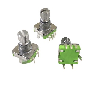 Encodeur incrémental à bouton audio 5 broches série ED11 personnalisé par le fabricant avec sortie 15/20 impulsions - Product Image 1