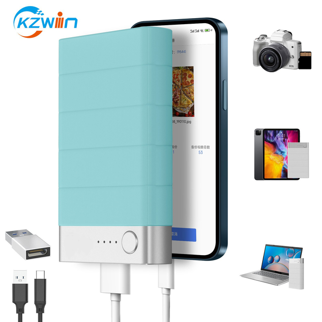 2TB Portable External Hard Drive - USB 3.0 for Laptop, Desktop, PC, Mac, Mobile