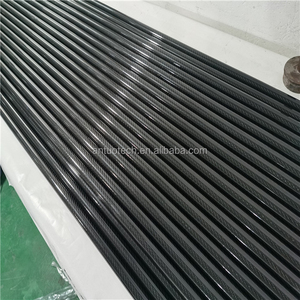 เสาคาร์บอนไฟเบอร์แบบยืดหดได้ทรงกลม OEM UD พร้อมข้อต่อท่อสี่เหลี่ยมสำหรับทำความสะอาดกระจกและใช้กับอุปกรณ์สกี - Product Image 6