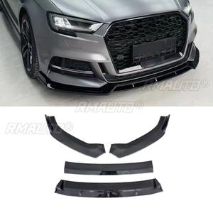 Protector de Parachoques Delantero para Auto, Cubierta Protectora, Alerón, Kit de Carrocería para Audi A3 2017-2020, Accesorios para Auto - Product Image 3