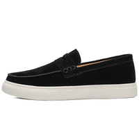 Chaussures décontractées pour hommes, antidérapantes, légères, à semelle souple, respirantes et confortables, couleur unie, chaussures de course à enfiler pour hommes