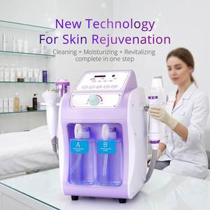 Appareil professionnel à bulles d'hydrogène et d'oxygène pour salon, extraction de points noirs par aspiration, infusion ultrasonique de nutriments, exfoliation et nettoyage de la peau - Product Image 1