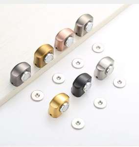 דלת מודרנית באיכות גבוהה לעצור נירוסטה חזק קיר מגנטי רכוב דלת פקק - Product Image 6