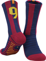 Chaussettes personnalisées de haute qualité pour joueurs de football, chaussettes de sport pour hommes, calcetines, meias