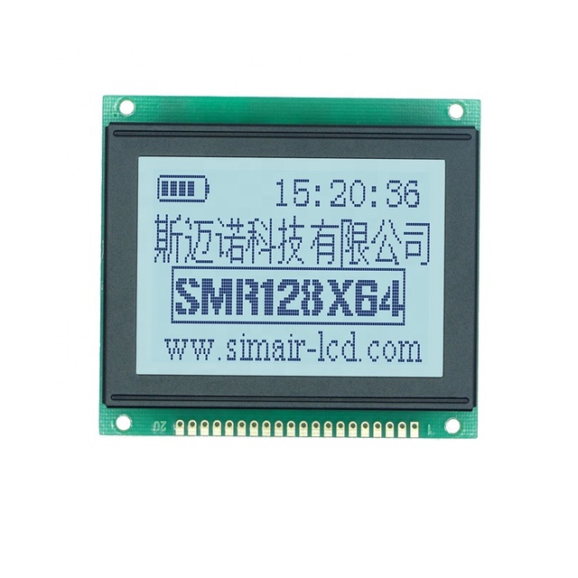 12864 LCD Module 128X64 ST7920 Graphic Display Screen Board LCM Panel 128x64 Dot Matrix Screen For Arduino