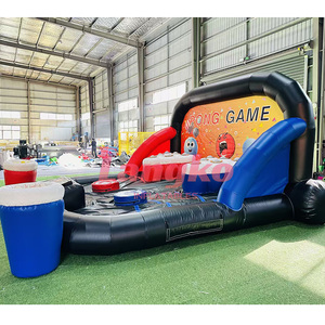 Jeu de Beer Pong gonflable avec projecteurs pour les événements festifs de grande envergure en plein air ou en intérieur - Product Image 2