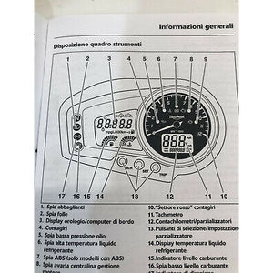 Manuale del proprietario Honda Cbr 1000 Rr 2008 2011 IT Gb Fr Operazioni e manutenzione - Product Image 6