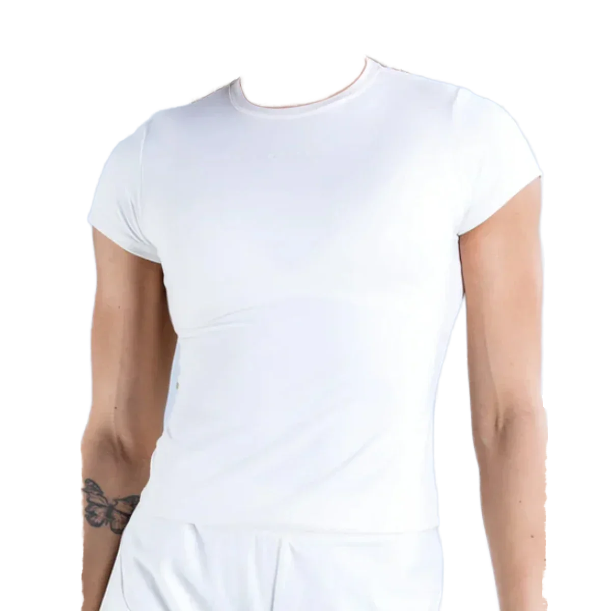 Women's Lightweight Fitted Yoga Top Short Sleeve Workout Gym T-Shirt Four-Way Stretch Fitness Sports Tee Breathable