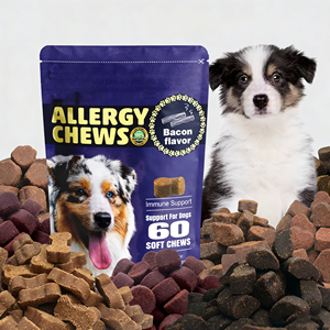 60 Soft Chews Dog Vision, compléments alimentaires pour chiens, protègent la vue, favorisent la santé oculaire des chiens âgés, complément alimentaire pour la santé des chiens - Product Image 1