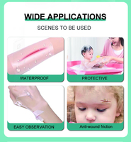 Pansement auto-adhésif personnalisé en film PU hypoallergénique pour canules IV, pansements pour plaies, patchs de fixation pour aiguilles intraveineuses