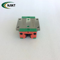Bloc de pièces de machine CNC de précision en acier chromé HIWIN P5, rail de glissière linéaire HGW25CC