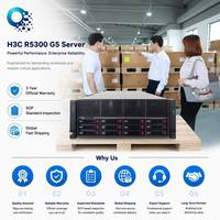 Serveur AI GPU 4U H3C UniServer R5300 G5 compatible, avec 8 GPU double largeur et 20 GPU simple largeur, pour montage en rack