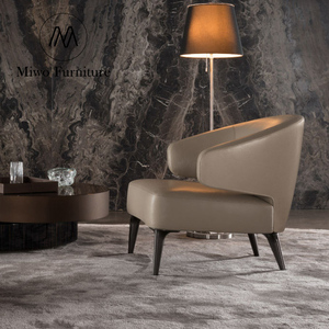 Nouveau <span class=keywords><strong>fauteuil</strong></span> inclinable moderne en tissu <span class=keywords><strong>pour</strong></span> chambre à coucher, salon, hôtel, <span class=keywords><strong>club</strong></span>, hall d'accueil, réception, style italien - Product Image 2