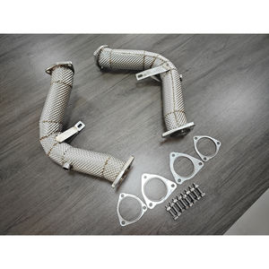 ท่อลงสแตนเลส AKS สำหรับ Audi S4 S5 A6 A7 A8 B8 Q5 SQ5 3.0 TFSI  ท่อลง 2007+ - Product Image 4