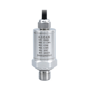 Transmetteur de pression Xuansheng PCM320 0-1MPa 4-20mA en acier inoxydable IP65 avec capteur à silicium diffusé - Product Image 1