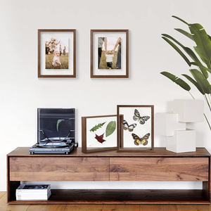 Çift taraflı cam yüzen resim çerçevesi 3D fotoğraf çerçevesi masa üstü veya duvara montaj - Product Image 3