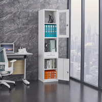 Archivador de Acero Comercial con Cerradura y 3 Cajones para Archivo de Facturas Financieras y Contabilidad